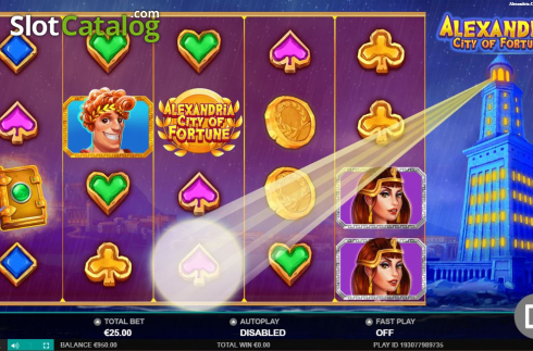 Feature. Alexandria City Of Fortune slot