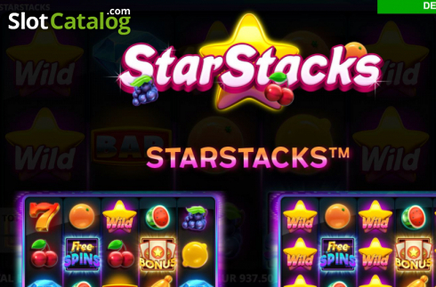 画面8. Starstacks (スタースタックス) カジノスロット