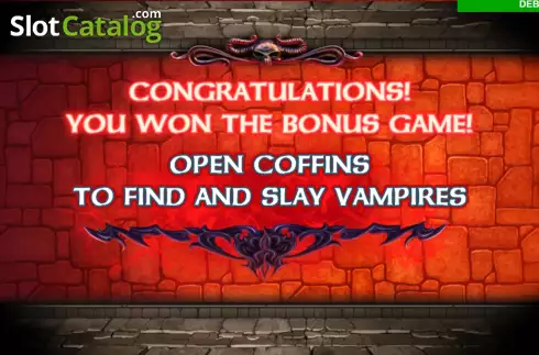 Bonus Game screen 2. Blood Hunters slot