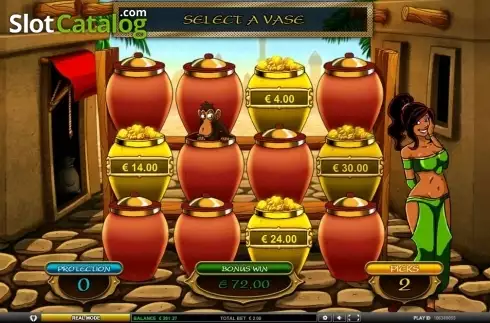 Schermo8. AliBaba and the 40 Thieves slot