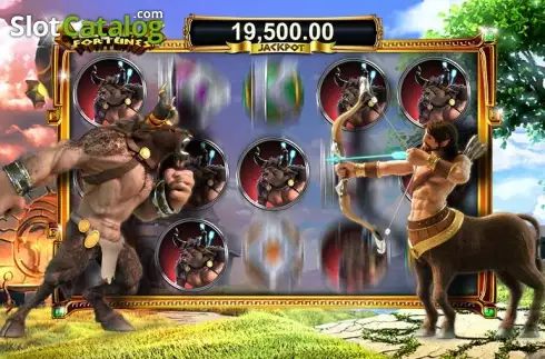 Battle bonus screen. Aztar Fortunes slot
