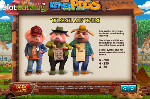 Screen6. Little Pigs slot