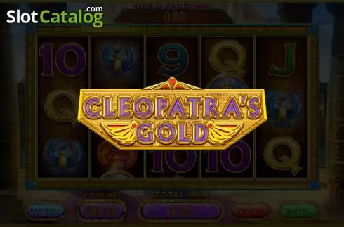 Cleopatra's Gold (Leander Games) ロゴ