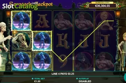 Low Win screen 2. Scrooge's Jackpot slot
