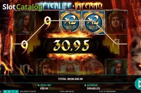 Bildschirm5. Afterlife Inferno slot