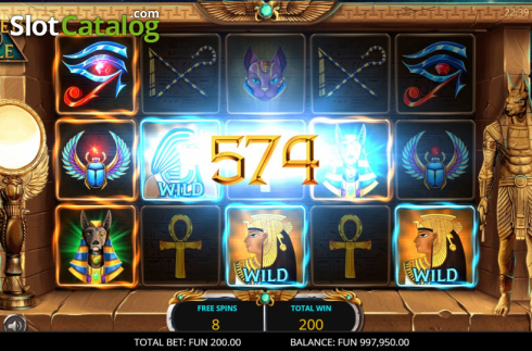 Free Spins 2. Secrets of the Nile slot