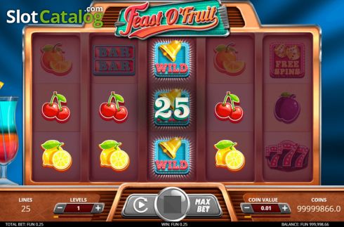 Bildschirm4. Feast O Fruit slot