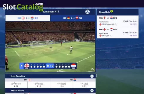 Bildschirm7. Football Penalty Duel slot