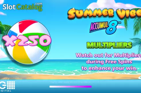 Screen2. Summer Vibes Accumul8 slot