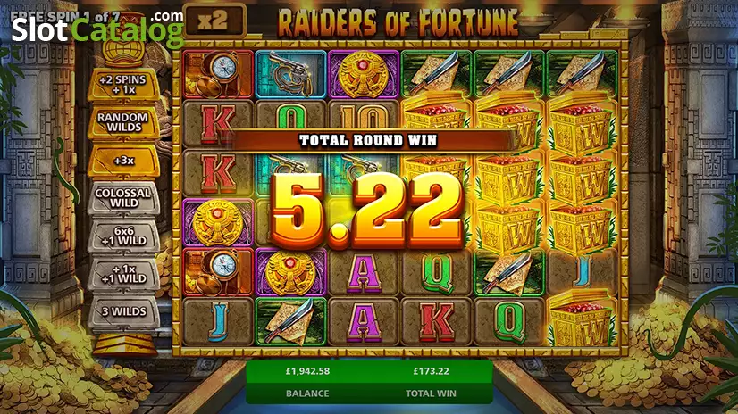 Raiders of Fortune Free Spins