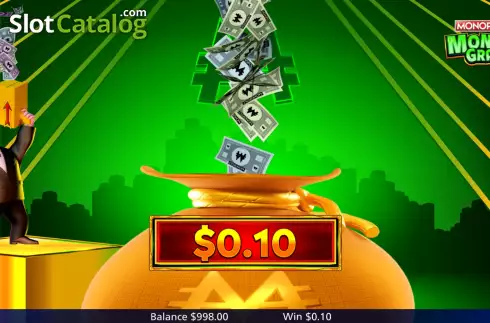 Bonus Gamep Win Screen 2. Monopoly Money Grab slot