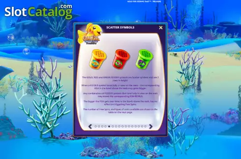 Bildschirm9. Gold Fish Feeding Time Treasure slot