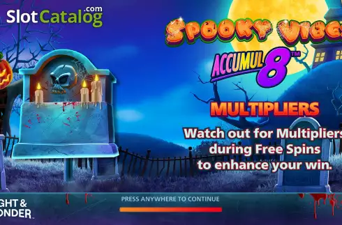 Bildschirm2. Spooky Vibes Accumul8 slot