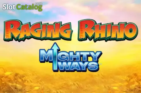 Raging Rhino Mighty Ways Siglă