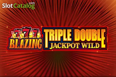 Blazing 777 Triple Double Jackpot Wild Logo