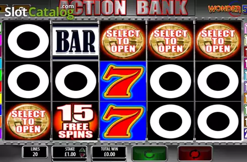 Free Spins Win Screen 3. Action Bank Wonder 500 slot