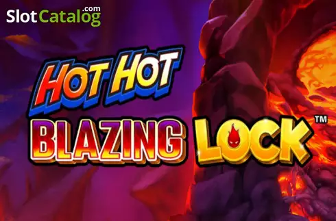 Hot Hot Blazing Lock Logo