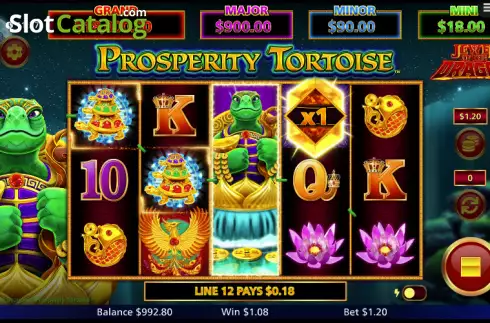 Bildschirm3. Jewel of the Dragon Prosperity Tortoise slot