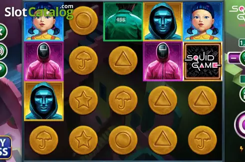 Game screen. Squid Game - One Lucky Day slot