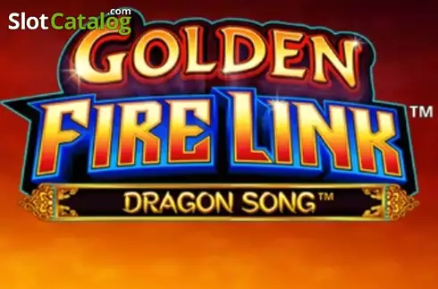 Golden Fire Link Dragon Song Logotipo