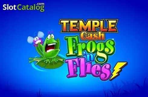 Frogs 'n Flies Temple Cash ロゴ