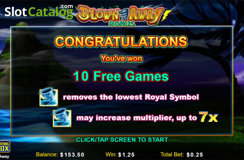 Free Spins 2. Blown Away slot