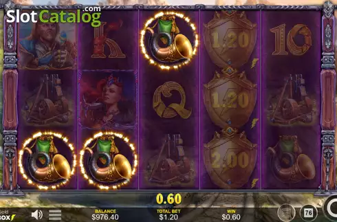 Win Screen 2. Blood And Gold slot