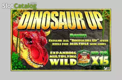 Start Screen. Dinosaur Up slot