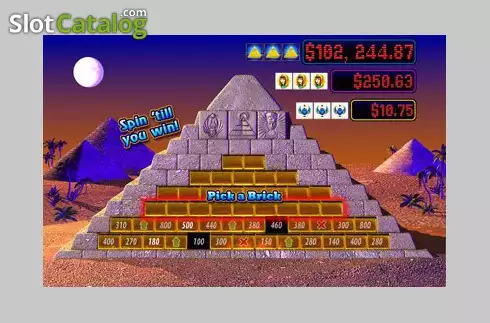 画面3. Pyramid Bonanza カジノスロット