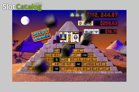 Bildschirm4. Pyramid Bonanza slot