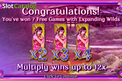 Free Spins 1. Samurai Princess slot