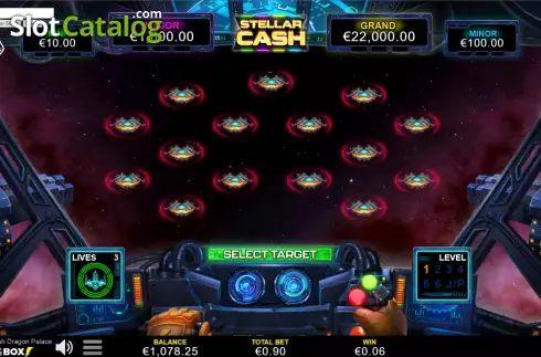 Bonus Game Win Screen 3. Stellar Cash Dragon Palace slot