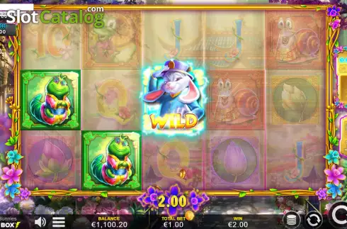 Bildschirm4. Bloomin’ Bunnies slot