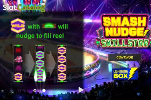 画面2. Smash Nudge Skillstar カジノスロット
