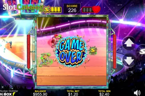 Bonus Game Win Screen 4. Smash Nudge Skillstar slot