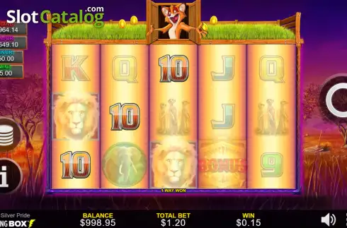 Ecran3. EggLink Silver Pride slot