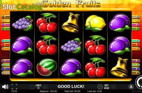 Skärmdump2. Golden Fruits (Lionline) slot