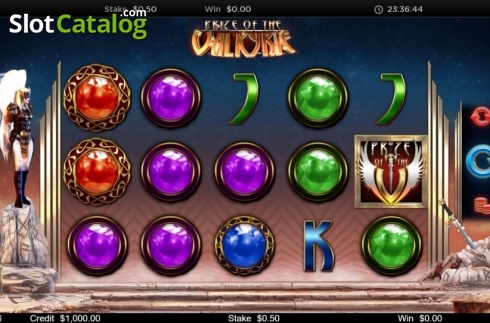 Bildschirm2. Prize of the Valkyrie slot