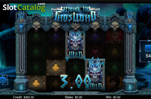 Win Screen 2. Bjorn The Frost Lord slot