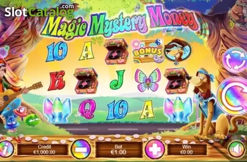 画面2. Magic Mystery Money (マジック・ミステリー・マネー) カジノスロット
