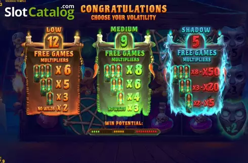 Free Spins 1. Voodoo Temple slot