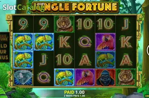 画面5. Jungle Fortune カジノスロット