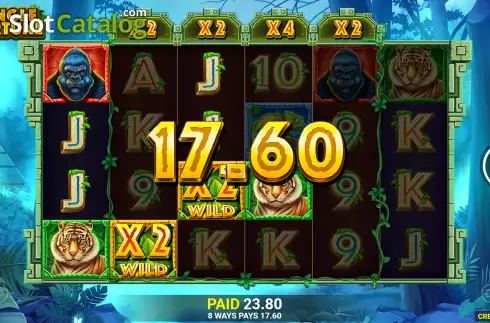 Free Spins Gameplay Screen 3. Jungle Fortune slot