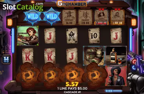 Free Spins 3. 6 in the Chamber slot