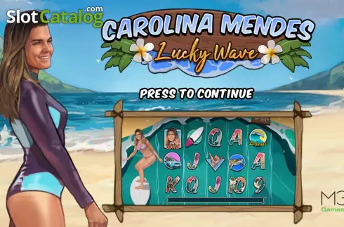 Schermo2. Carolina Mendes Lucky Wave slot