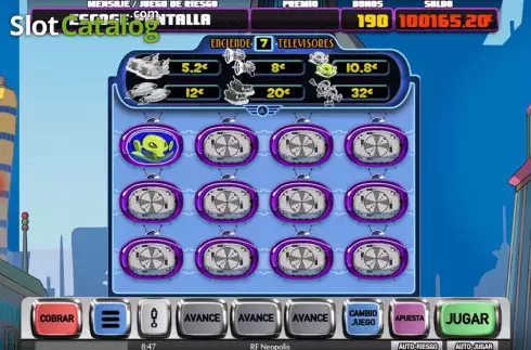 Game screen 2. RF Neópolis slot