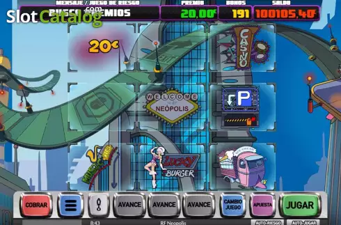 Game screen 3. RF Neópolis slot