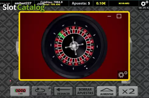Game screen 3. Ruleta Magic Red slot