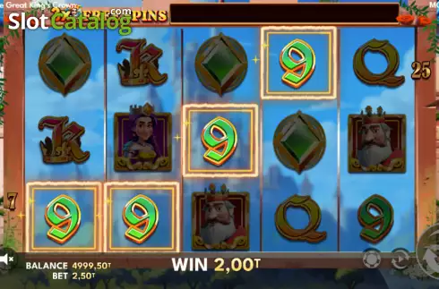 Captura de tela3. The Great King’s Crown slot