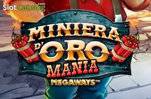 Miniera d’Oro Mania Megaways ロゴ